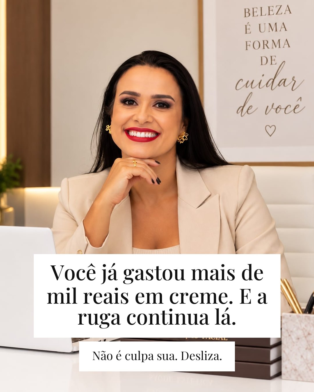 Do microscópio ao rosto — card 1