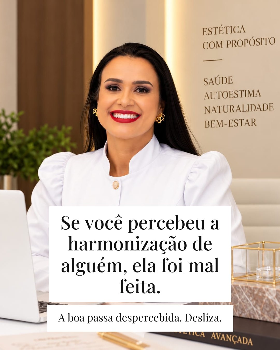 Harmonização que ninguém percebe — card 1