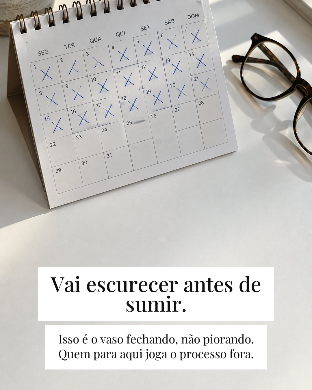 A foto que você apagou — card 5