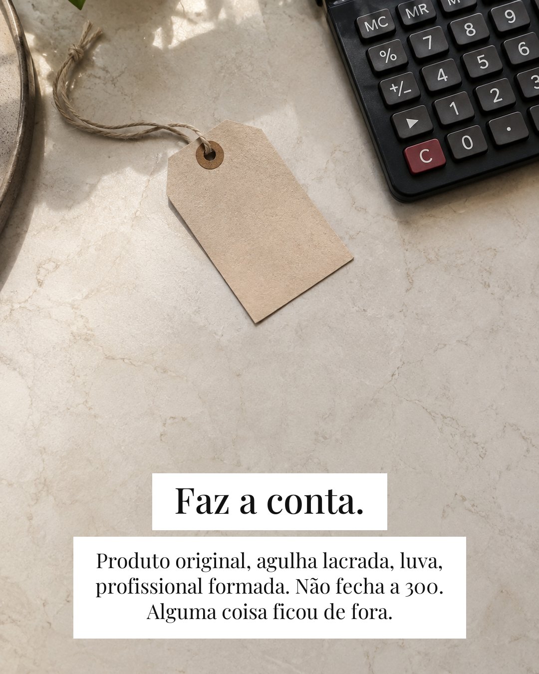 Botox a 300 reais — card 2